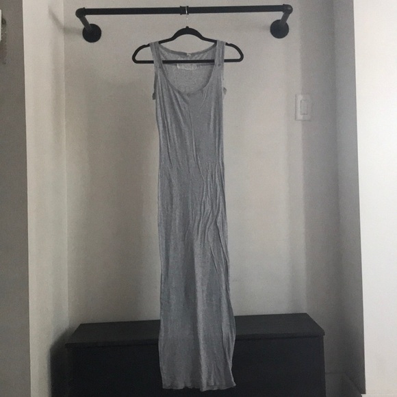 ALL SAINTS Grey Maxi Dress - Picture 2 of 10